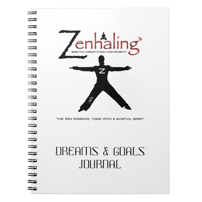 Cuaderno Diario de los sueños y de las metas de Zenhaling (Frente)