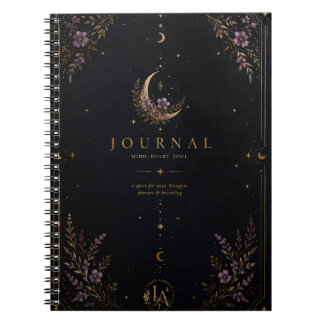 Cuaderno Diario de Luna único y estético