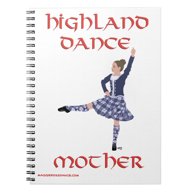 Cuaderno Diario de Madre de Baile de las Tierras Altas (Frente)