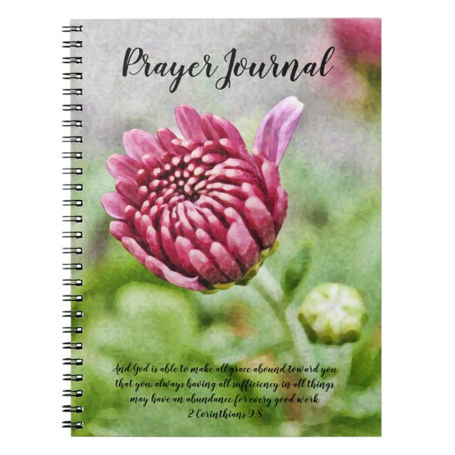 Cuaderno Diario de Mamá pintada de Bud Prayer (Frente)