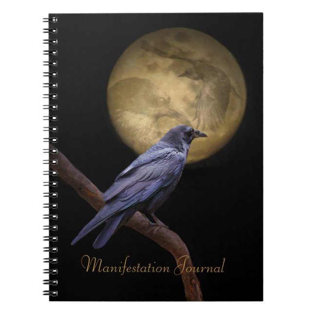 Cuaderno Diario de Manifestación de Magic Raven (Frente)