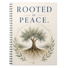 Cuaderno Diario de Mindfulness Enraizado en Paz