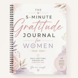 Cuaderno diario de mindfulness y reflexión positiv