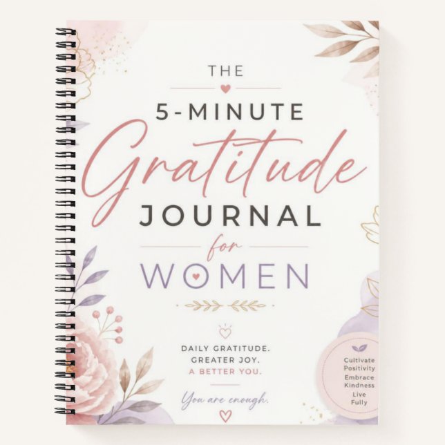 Cuaderno diario de mindfulness y reflexión positiv (Anverso)