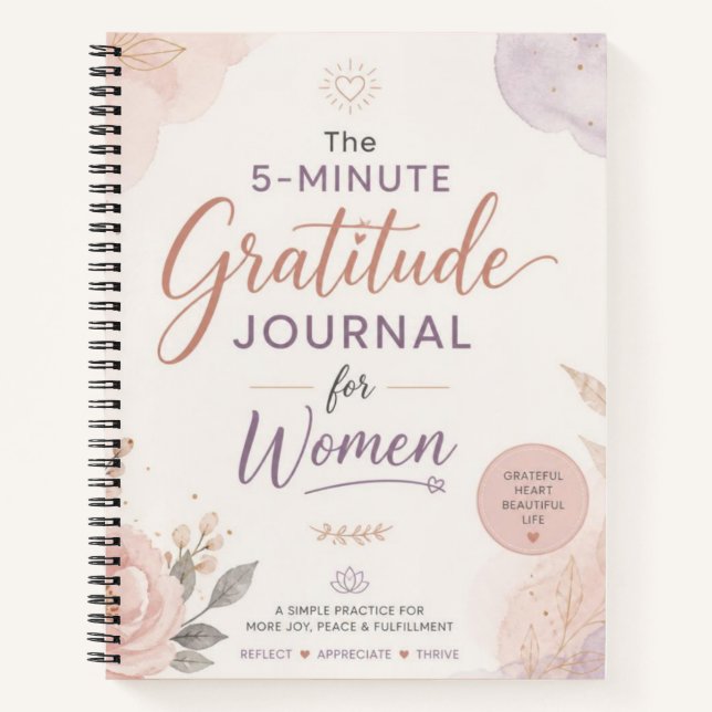 Cuaderno diario de mindfulness y reflexión positiv (Anverso)