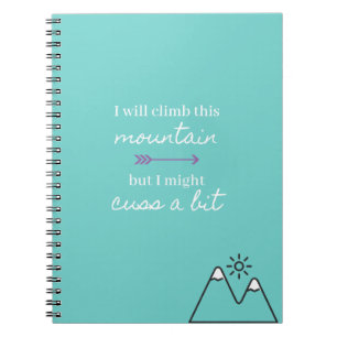 Cuaderno Diario de motivación de la montaña