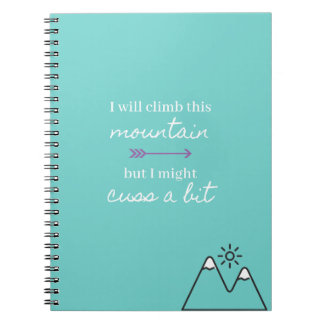 Cuaderno Diario de motivación de la montaña