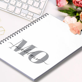 Cuaderno Diario de nombres e iniciaciones del Personalizado