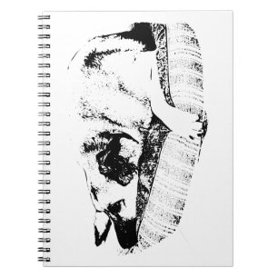 Cuaderno Diario de notas rayadas, pausa de tinta