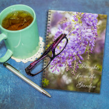Diario de notas Wisteria Blooms