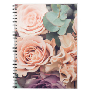 CUADERNO DIARIO DE NOTEBOOK FLORAL FLOWER GARDEN PARA MUJER