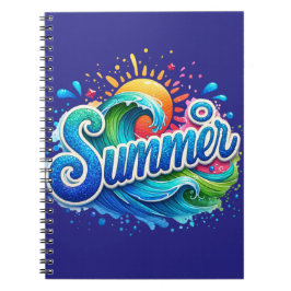 Cuaderno Diario de olas de verano 