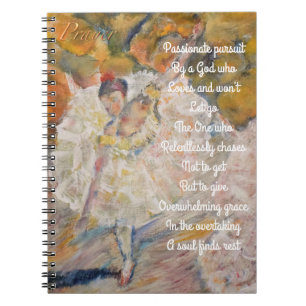 Cuaderno Diario de oración Dancing Ballerina