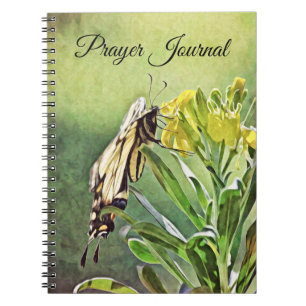 Cuaderno Diario de Oración de Arte de la Naturaleza Maripos