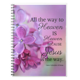 Cuaderno Diario de oración de Santa Catalina de Siena