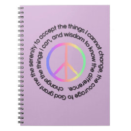 Cuaderno Diario de oración de serenidad Bloc de notas Vida