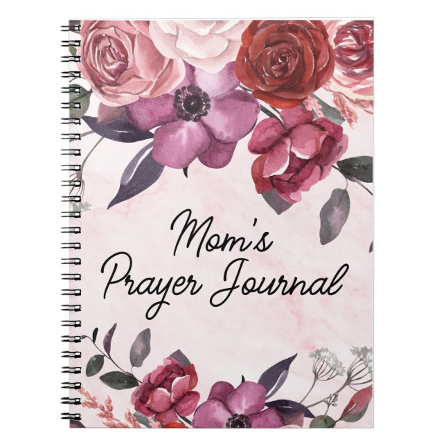 Cuaderno Diario de oraciones de mamá (Frente)
