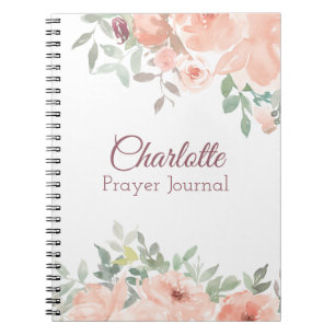Cuaderno Diario de oraciones de Rosas de mensajería