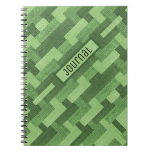 Cuaderno Diario de oraciones del patrón verde