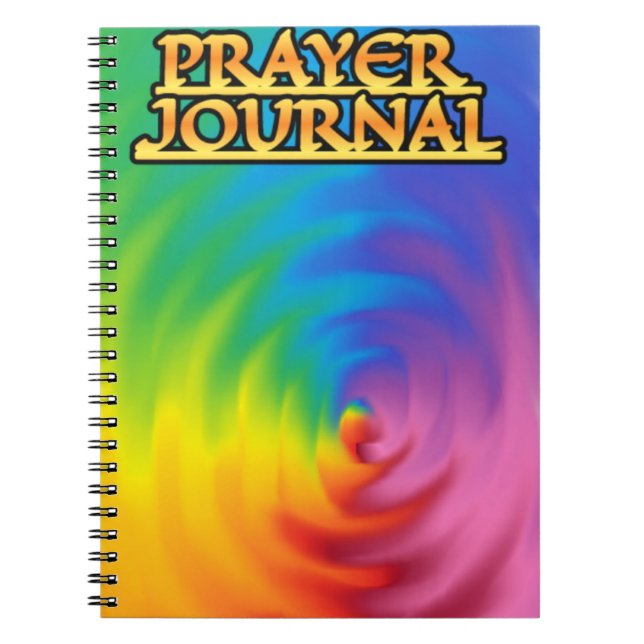 Cuaderno Diario de Oraciones Reflejos de Arcoíris (Frente)