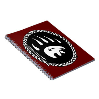 Cuaderno Diario de oso tribal Personalizado bloc de notas d