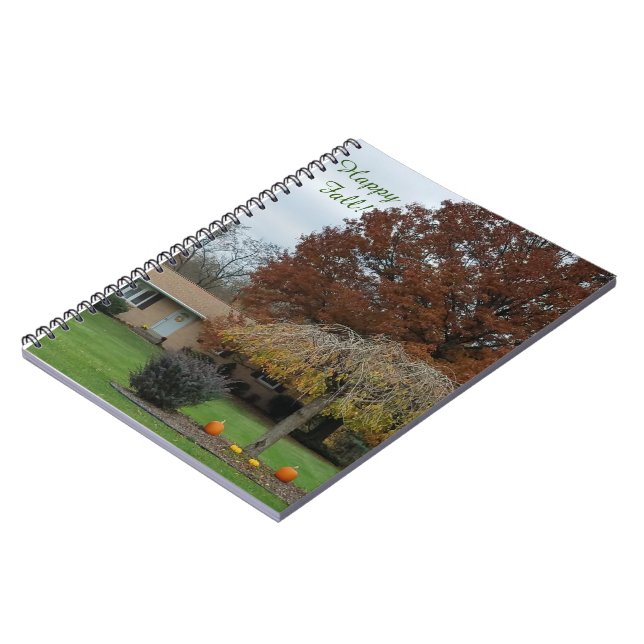 Cuaderno Diario de otoño (Lado Izquierdo)