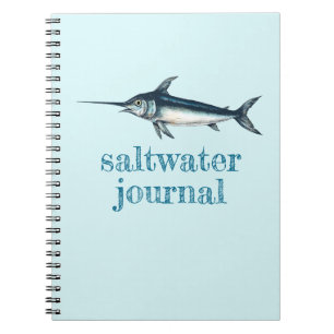 Cuaderno Diario de pesca de agua salada