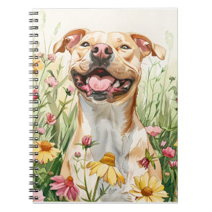 Cuaderno Diario de Pit Bull – Notas de mamá perruna