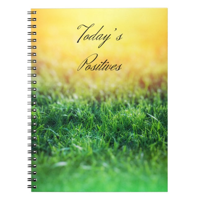 Cuaderno Diario de positividad (Frente)