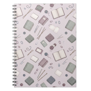 Cuaderno Diario de punto acogedor y planificador de ganchil