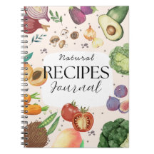 Diario de Recetas Naturales – Cocina Saludable Est
