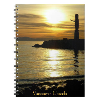 Cuaderno Diario de recuerdo de la capa marina de Vancouver