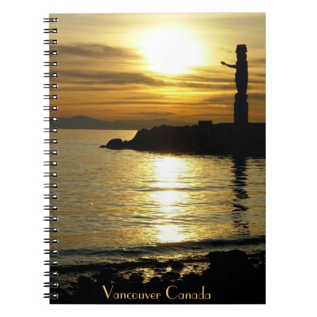 Cuaderno Diario de recuerdo de la capa marina de Vancouver (Frente)