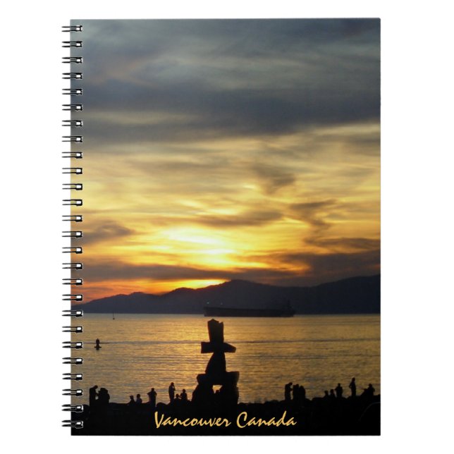 Cuaderno Diario de recuerdo de la capa marina de Vancouver (Frente)