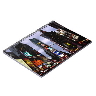 Cuaderno Diario de recuerdo Times Square de New York Notebo