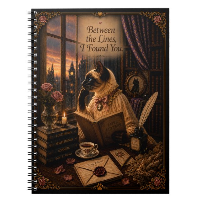 Cuaderno Diario de Romance de Fuego Lento (Frente)