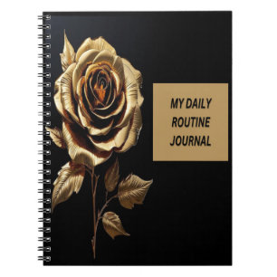 Cuaderno Diario de rutina diario personalizado