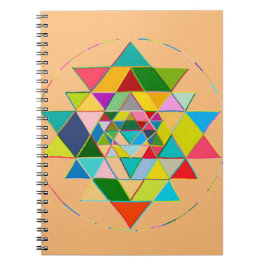 Cuaderno Diario de Sri Yantra