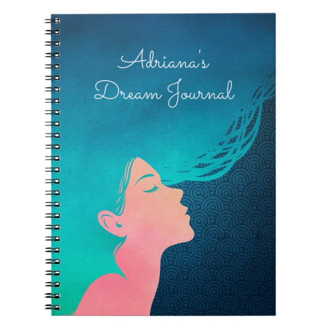 Cuaderno Diario de sueño personalizado (Frente)