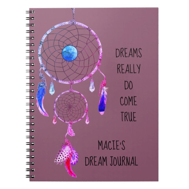 Cuaderno Diario de sueño personalizado (Frente)