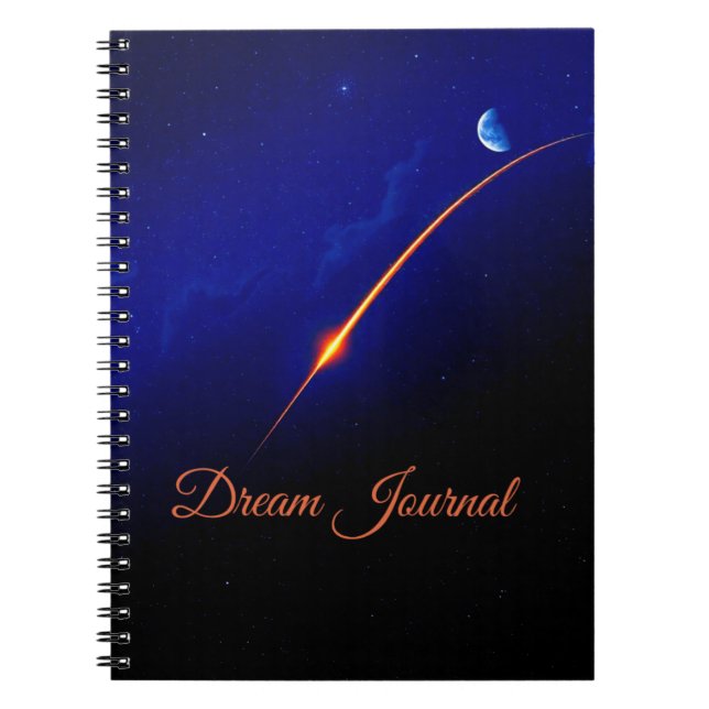 Cuaderno Diario de Sueños Nocturnos Místicos (Frente)