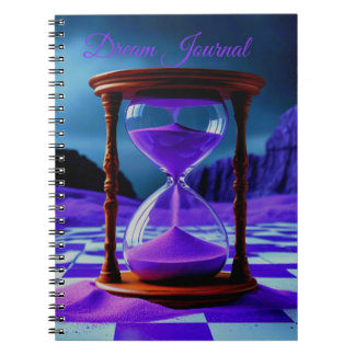Cuaderno Diario de sueños Reloj de arena