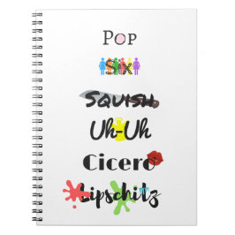 Cuaderno Diario de tango de bloque de celdas