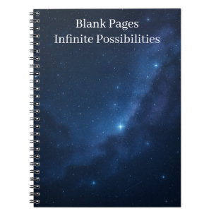 Cuaderno Diario de tapa dura galáctica Páginas en blanco