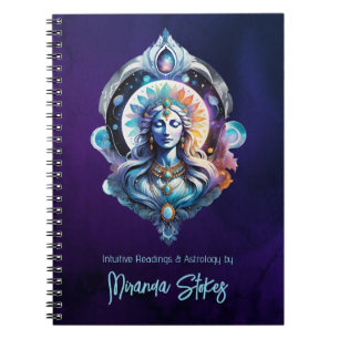 Cuaderno Diario de Tarot de Asherah Madre Diosa de la Creac