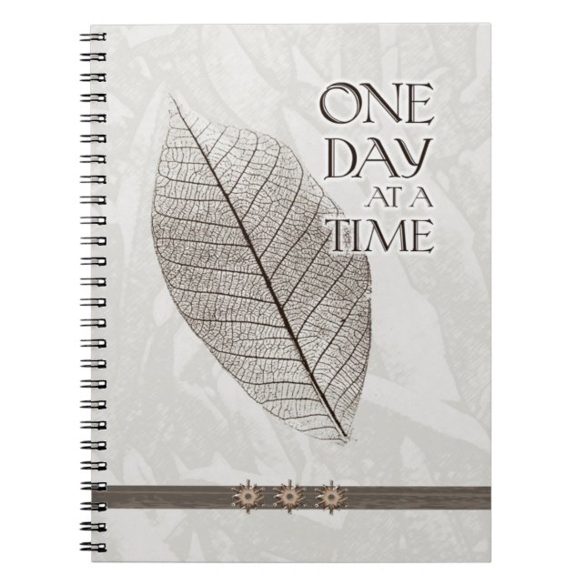 Cuaderno Diario de un día a la vez (Frente)