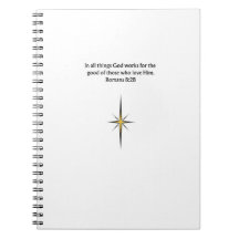 Diario de versículos de la Biblia cristiana | Cuad