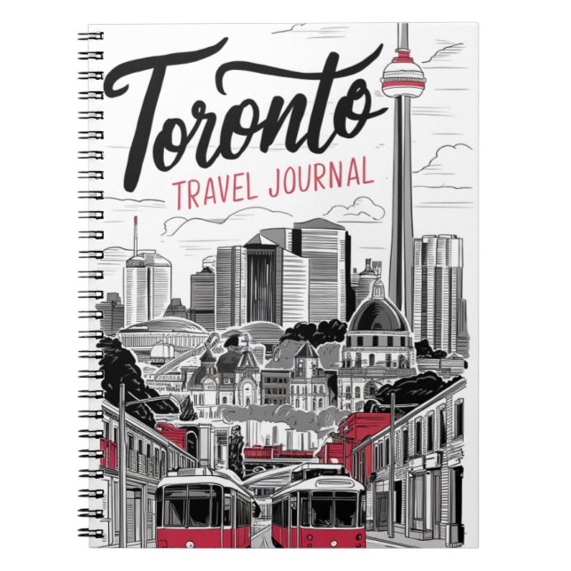 Cuaderno Diario de viaje de Toronto (Frente)