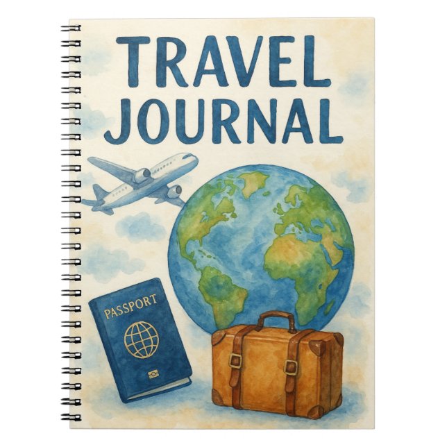 Cuaderno Diario de viajes (Frente)