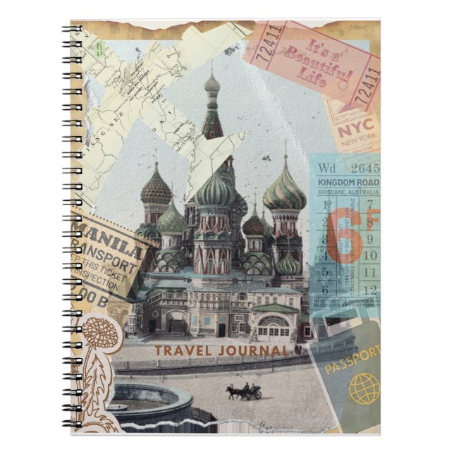 Cuaderno Diario de viajes creativo esencial (Frente)